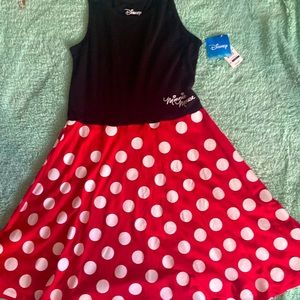 kids large disney minnie mouse dress!!